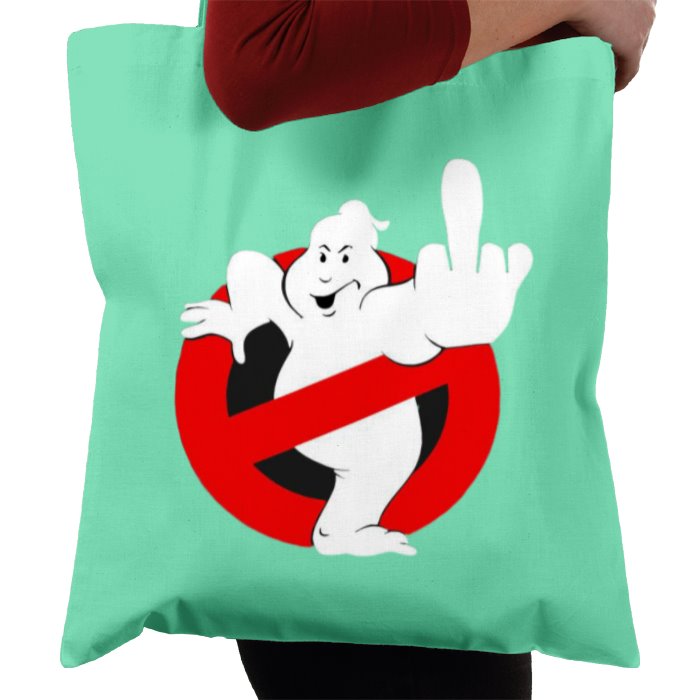 Ghostbusters - Rude Logo Tote Bag