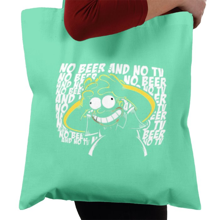 The Simpsons - Homer's Madness Tote Bag