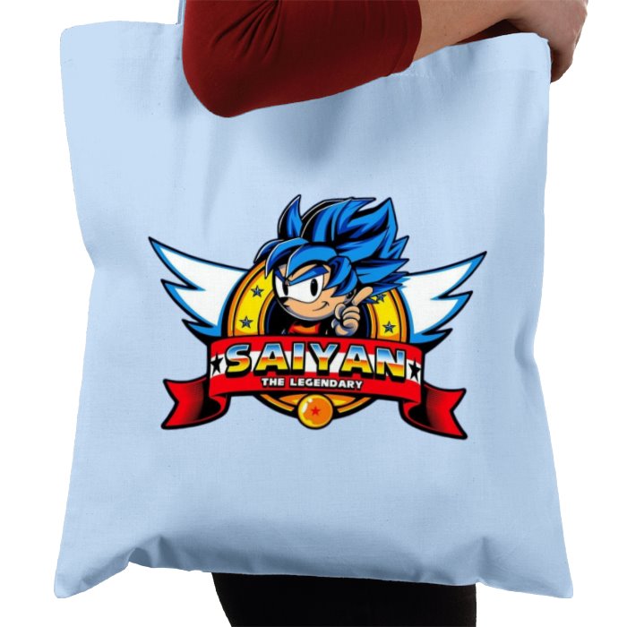 Sonic & Dragonball Z - Sonic The Saiyan Tote Bag