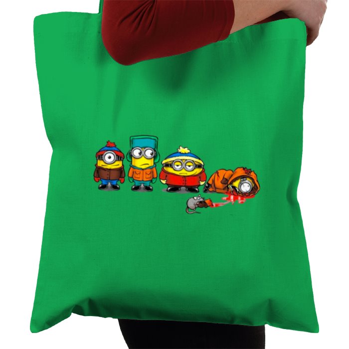 Minions & South Park - Oh My God! They Killed Kevin Tote Bag