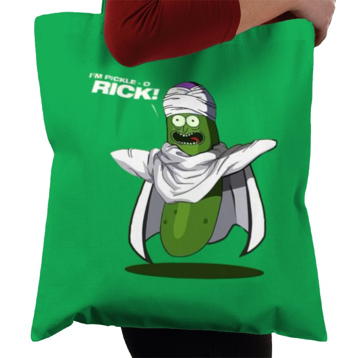 Rick & Morty & Dragonball Z - Piccallo Rick v2 Tote Bag