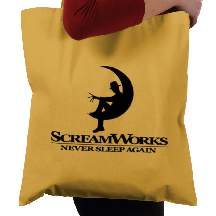 A Nightmare On Elm Street & DreamWorks - ScreamWorks Tote Bag