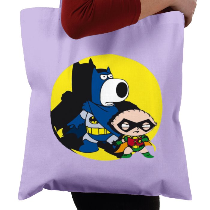 Family Guy & Batman - Batman & Robin Tote Bag