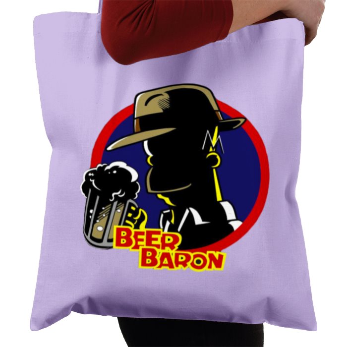 The Simpsons & Dick Tracey - Beer Baron Tote Bag