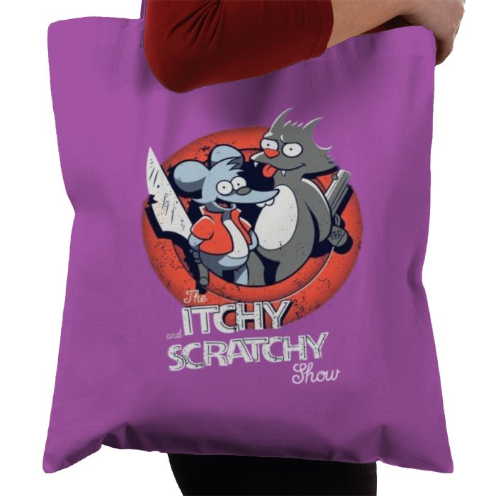 The Simpsons - The Itchy & Scratchy Show Tote Bag