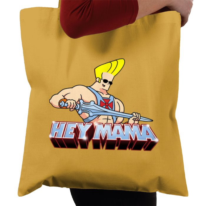 Johnny Bravo & He-Man - Hey Mama Tote Bag