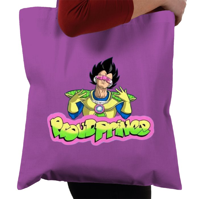 Dragonball Z & The Fresh Prince Of Bel Air - Proud Prince Tote Bag