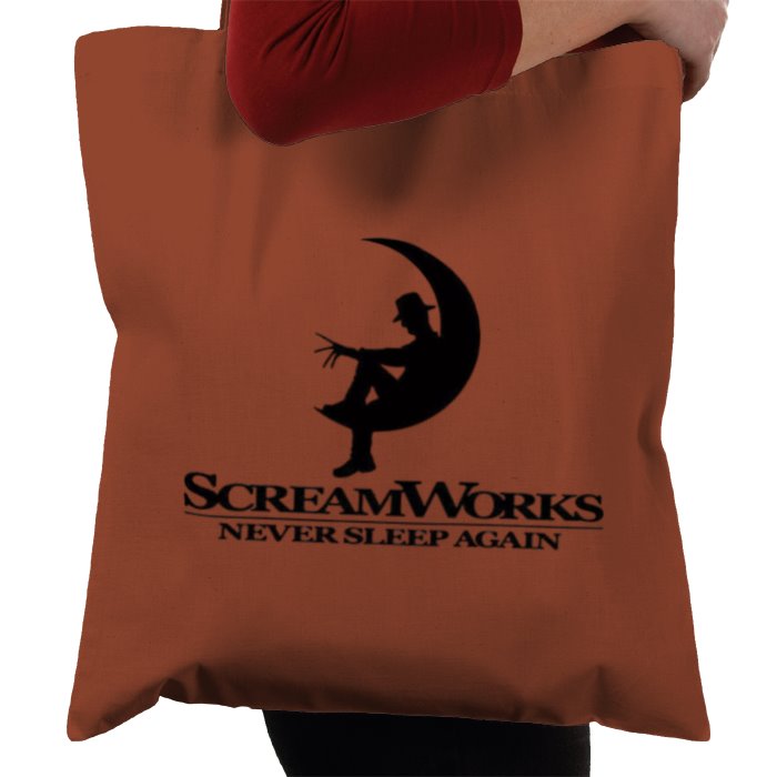 A Nightmare On Elm Street & DreamWorks - ScreamWorks Tote Bag