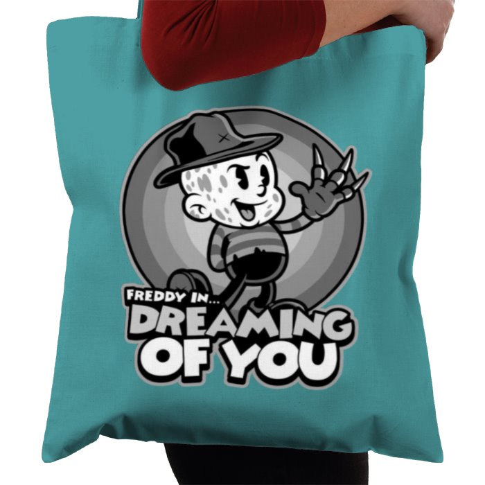 Looney Tunes & A Nightmare On Elm Street - Dreaming Of You Tote Bag