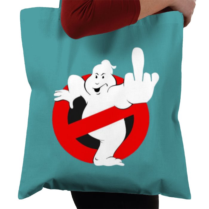 Ghostbusters - Rude Logo Tote Bag