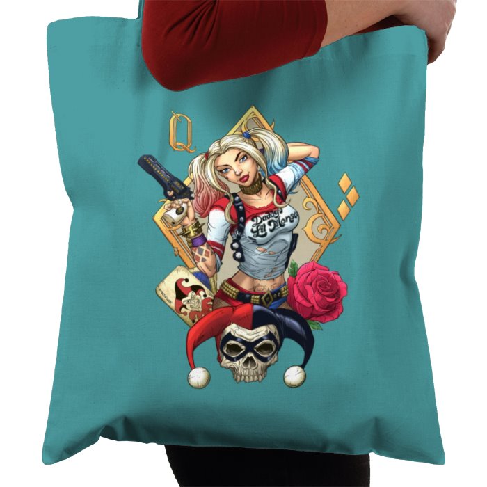 Batman - Harley Quin Card Tote Bag