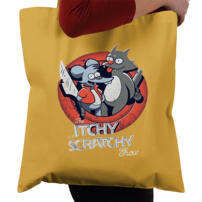 The Simpsons - The Itchy & Scratchy Show Tote Bag