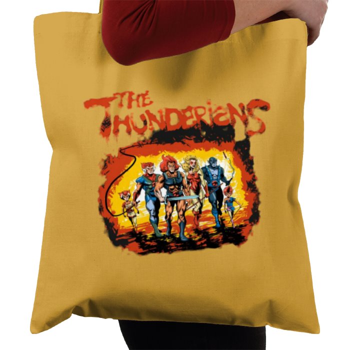 Thundercats & The Warriors - The Thundarians Tote Bag