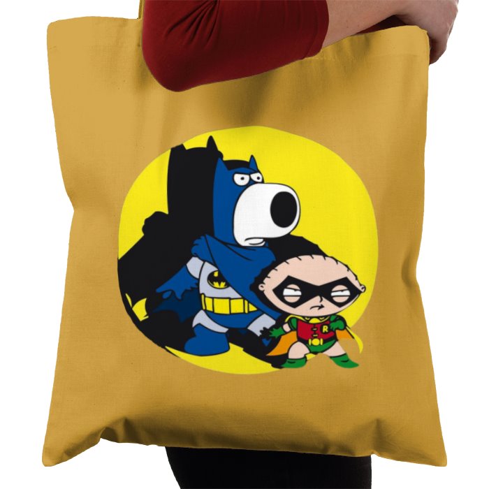 Family Guy & Batman - Batman & Robin Tote Bag