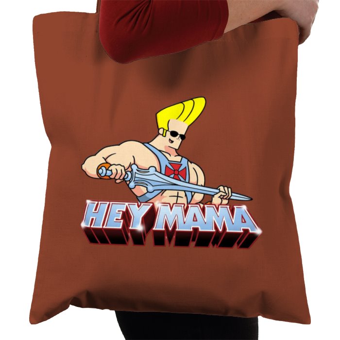 Johnny Bravo & He-Man - Hey Mama Tote Bag