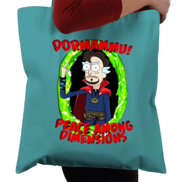 Rick & Morty & Dr Strange - Rick Strange Tote Bag