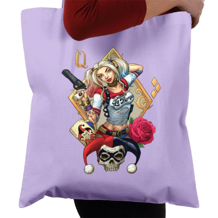 Batman - Harley Quin Card Tote Bag