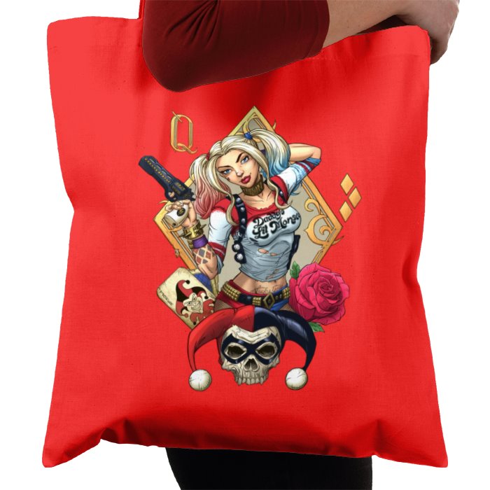 Batman - Harley Quin Card Tote Bag