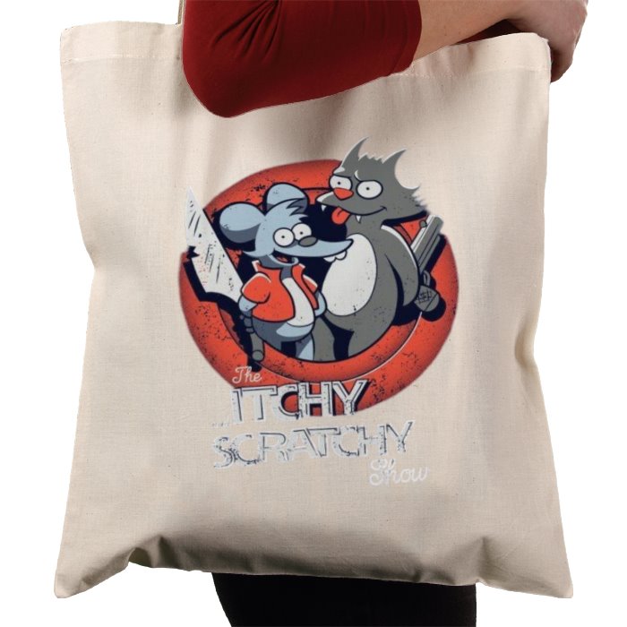 The Simpsons - The Itchy & Scratchy Show Tote Bag