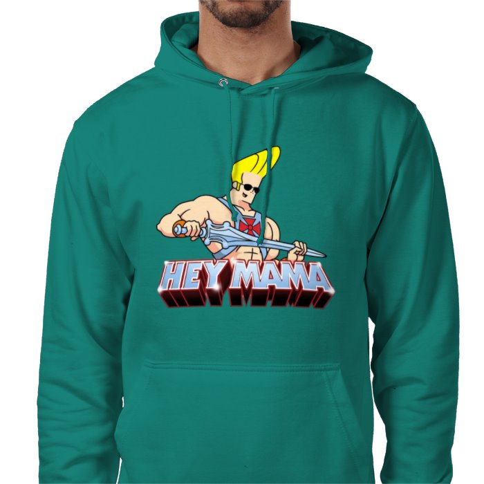 Johnny Bravo & He-Man - Hey Mama Value Hoodie