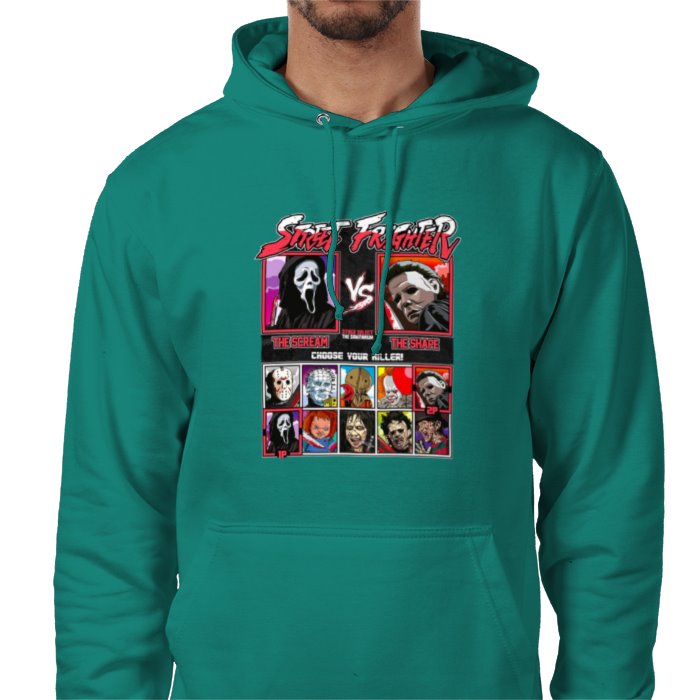 Horror Movies & Street Fighter - Street Frighter Value Hoodie