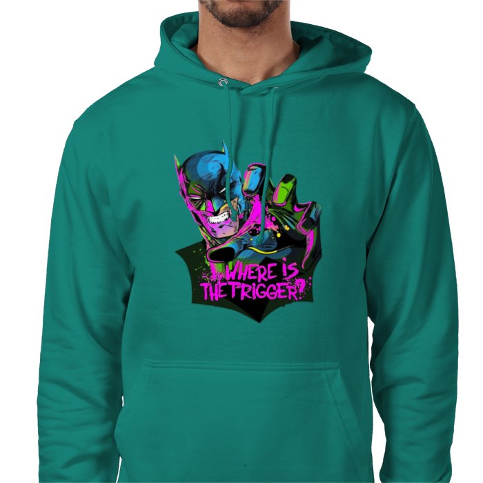 Batman - Where Is The Trigger Value Hoodie