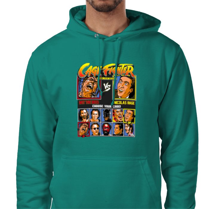 Nicholas Cage & Street Fighter - Cage Fighter Value Hoodie