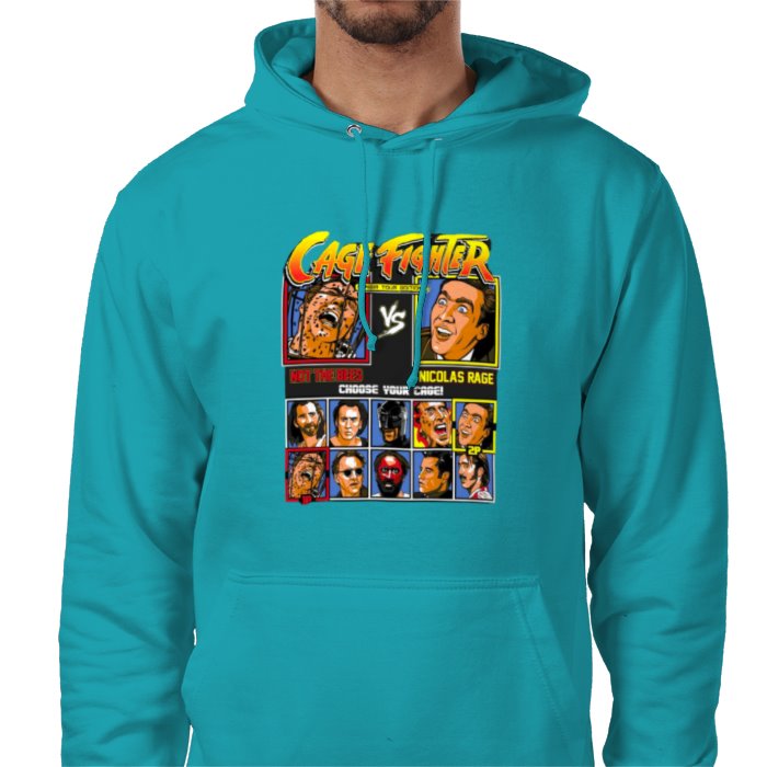 Nicholas Cage & Street Fighter - Cage Fighter Value Hoodie