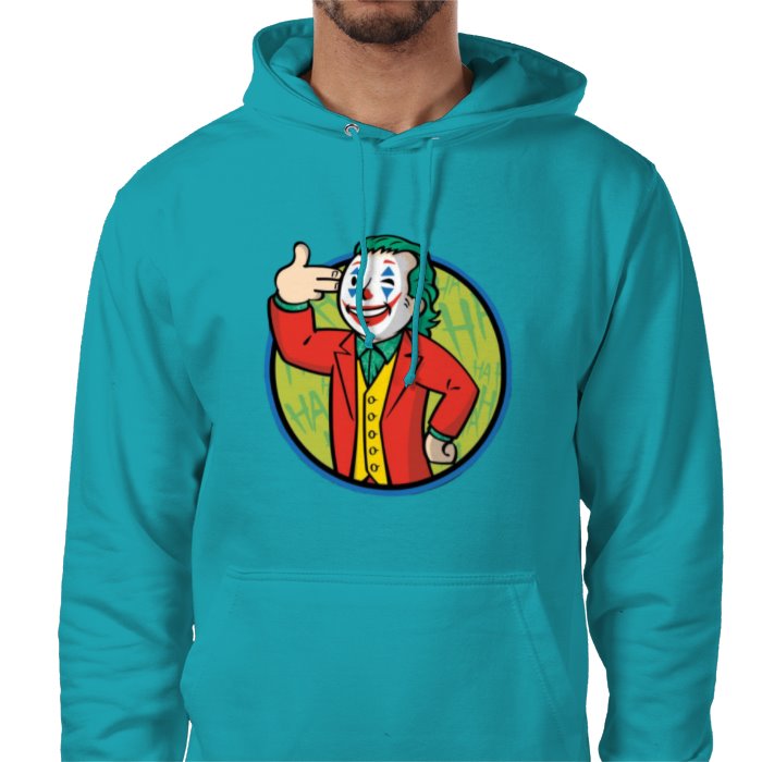 Fallout & Joker - Hand Gun Gesture Value Hoodie