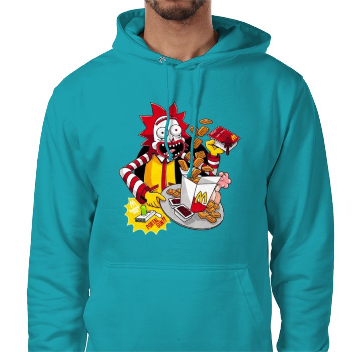 Rick & Morty & Mc Donald's - Rick Mc Donald Value Hoodie