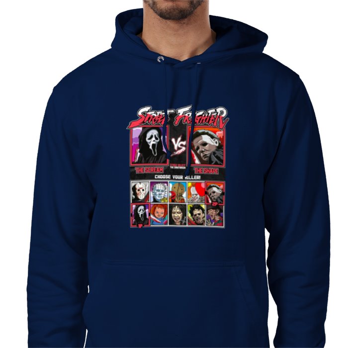 Horror Movies & Street Fighter - Street Frighter Value Hoodie