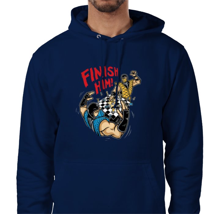 Mortal Kombat - Finish Him Chess Value Hoodie