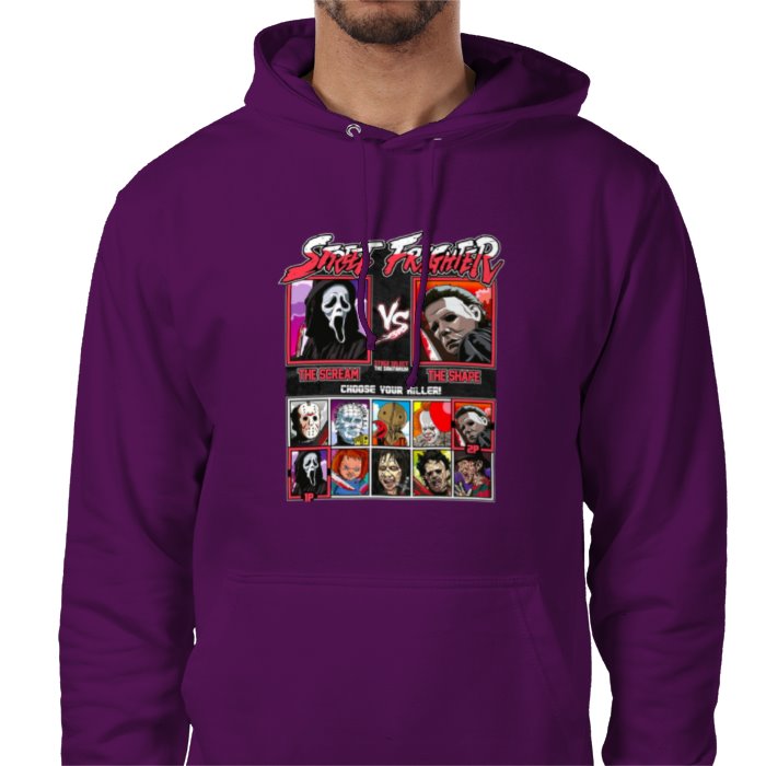 Horror Movies & Street Fighter - Street Frighter Value Hoodie