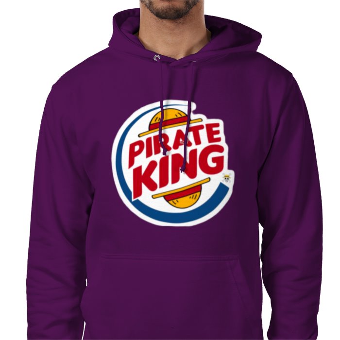 One Piece & Burger King - Pirate King Value Hoodie