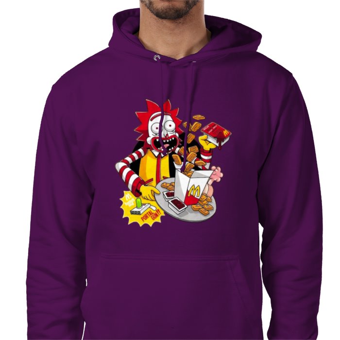 Rick & Morty & Mc Donald's - Rick Mc Donald Value Hoodie