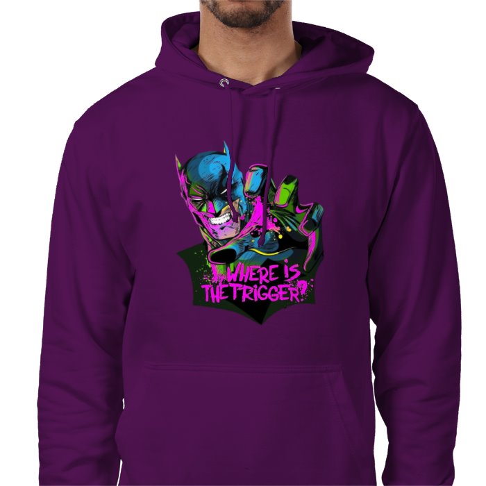 Batman - Where Is The Trigger Value Hoodie