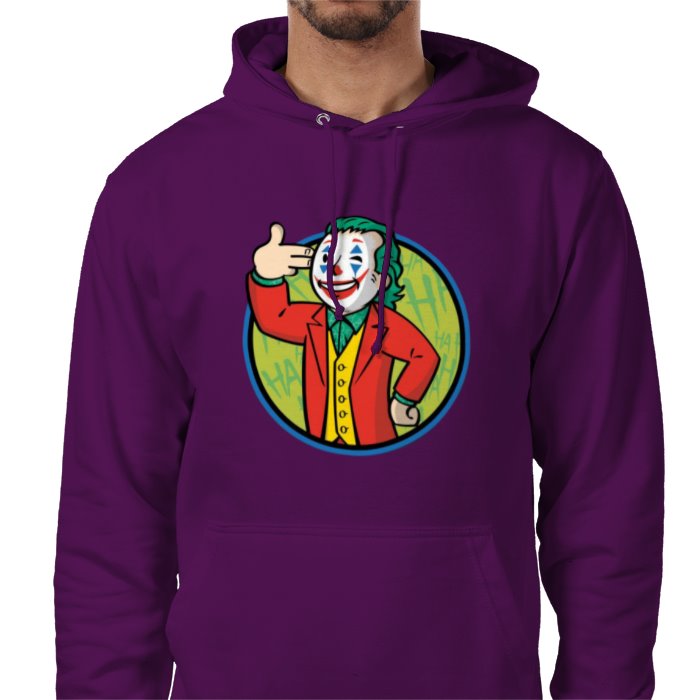 Fallout & Joker - Hand Gun Gesture Value Hoodie