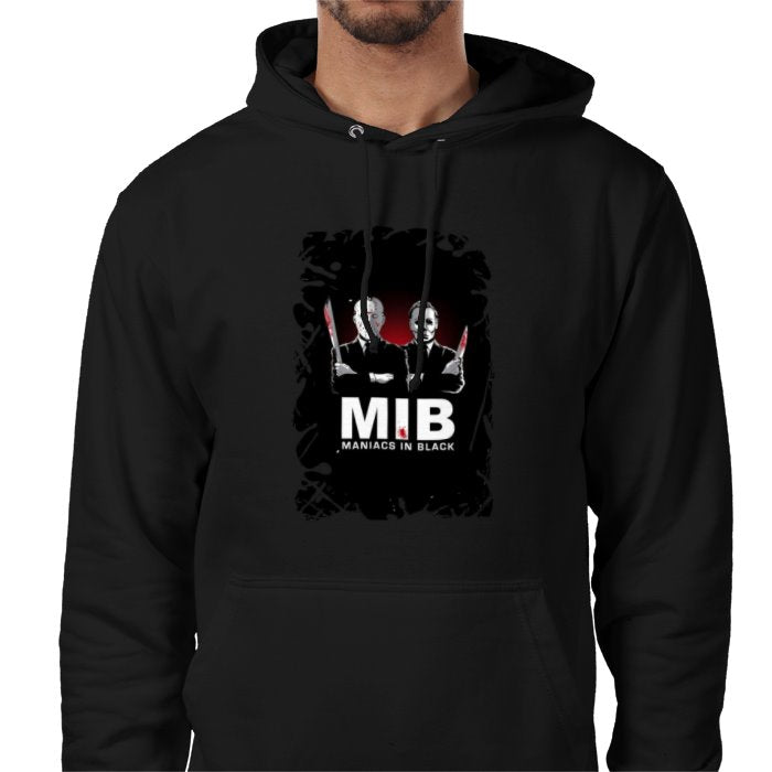 Men In Black & Friday 13th & Halloween - Maniacs In Black Value Hoodie