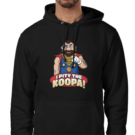 The A Team & Super Mario Bro's - I Pity The Koopa Value Hoodie