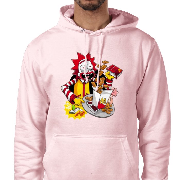 Rick & Morty & Mc Donald's - Rick Mc Donald Value Hoodie