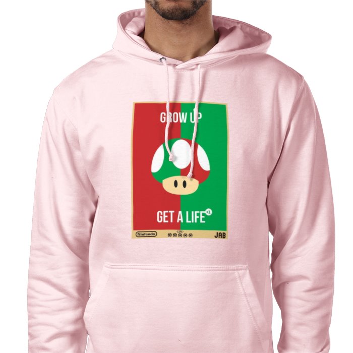 Super Mario Bro's - Get A Life Value Hoodie