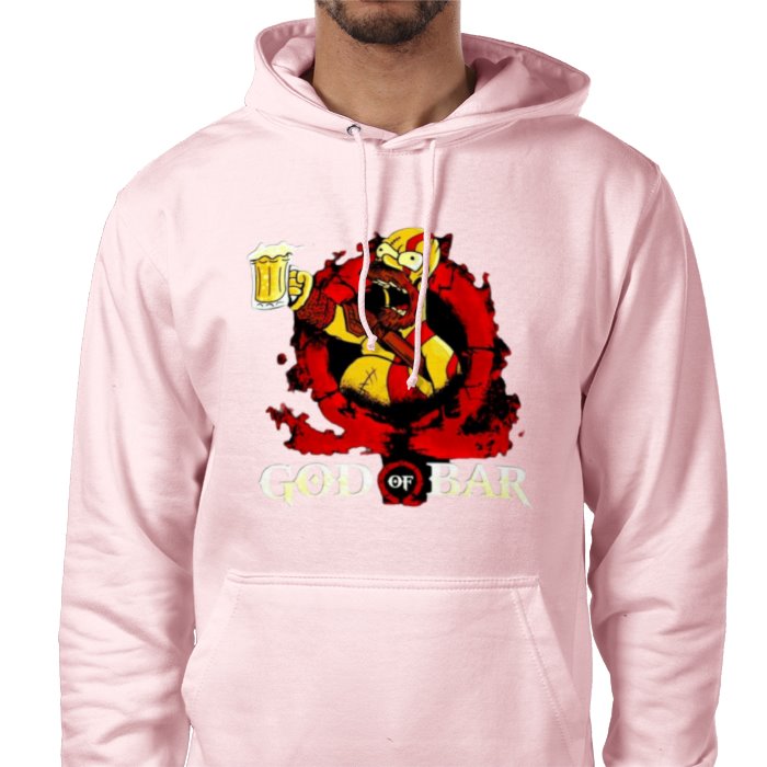 The Simpsons & God Of War - God Of Bar Value Hoodie