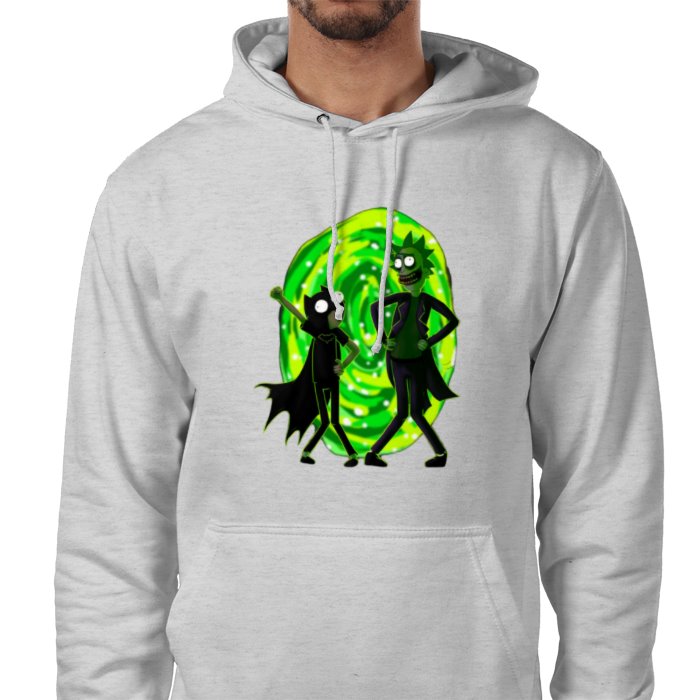 Rick & Morty & Batman - Portal Pose Value Hoodie