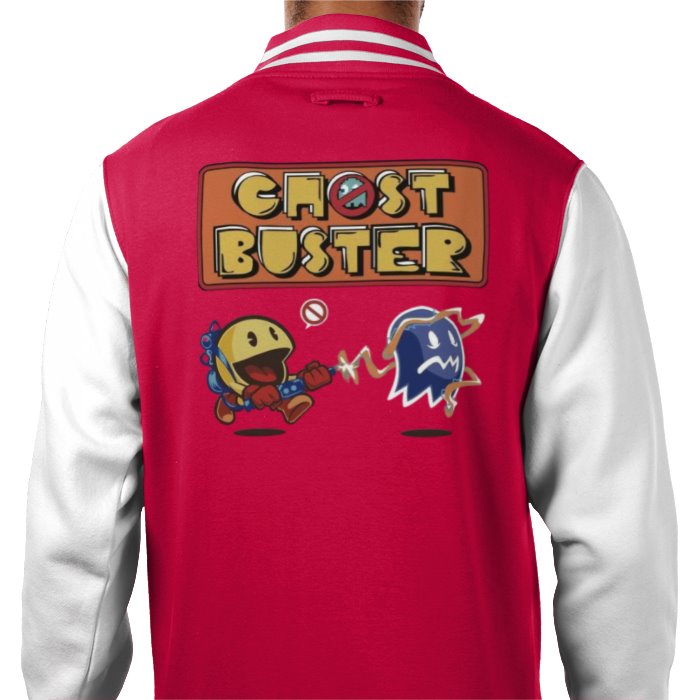 Pacman & Ghostbusters - Ghost Buster Varsity Jacket