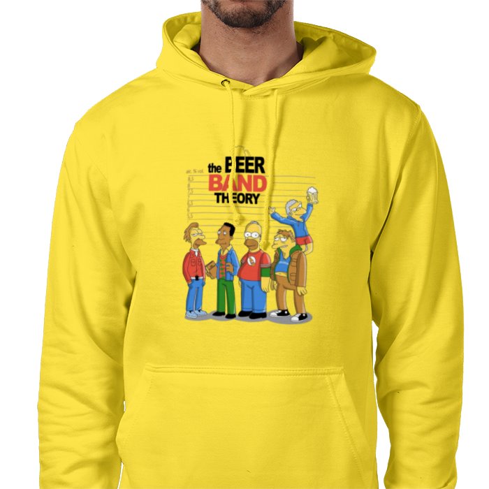 The Simpsons & The Big Bang Theory - Beer Band Theory Value Hoodie