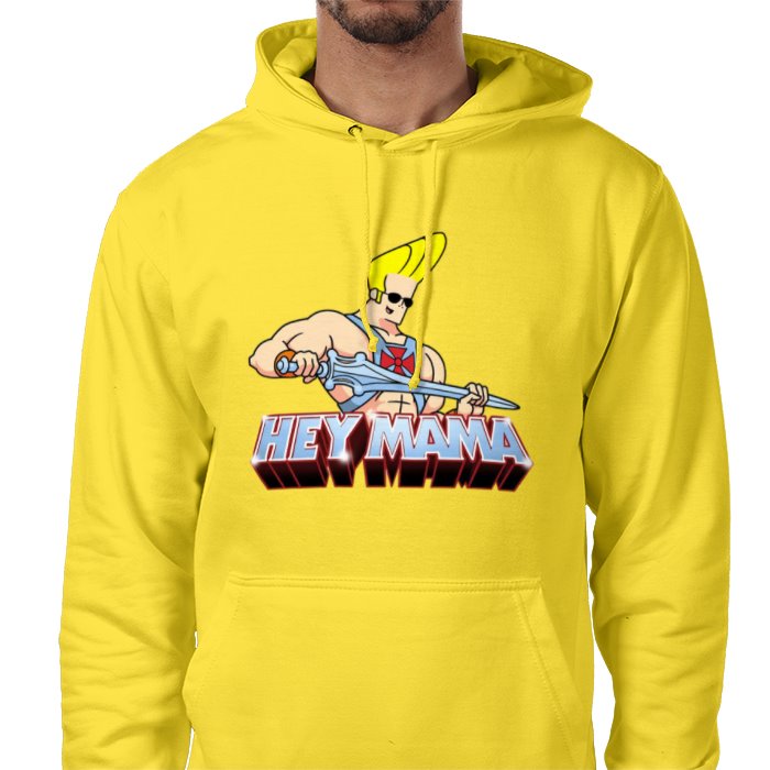 Johnny Bravo & He-Man - Hey Mama Value Hoodie