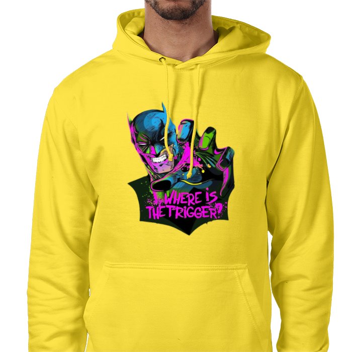 Batman - Where Is The Trigger Value Hoodie