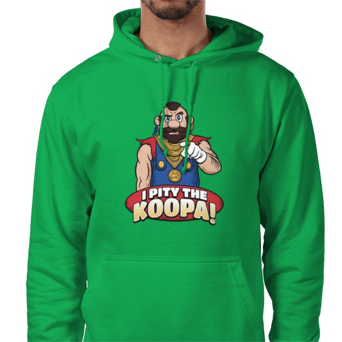 The A Team & Super Mario Bro's - I Pity The Koopa Value Hoodie