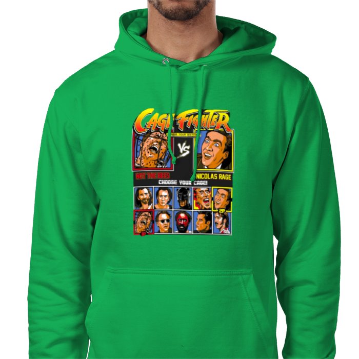 Nicholas Cage & Street Fighter - Cage Fighter Value Hoodie