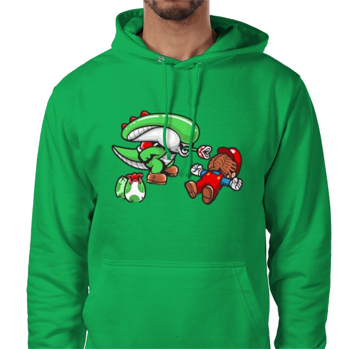 Super Mario Bro's & Alien - Xenomorph Bro's Value Hoodie